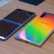 El Galaxy Z Flip junto a un Galaxy Note 10+